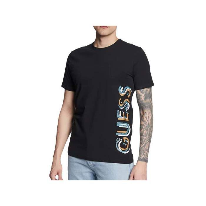 T - shirt à logo vertical - Guess jeans - Homme