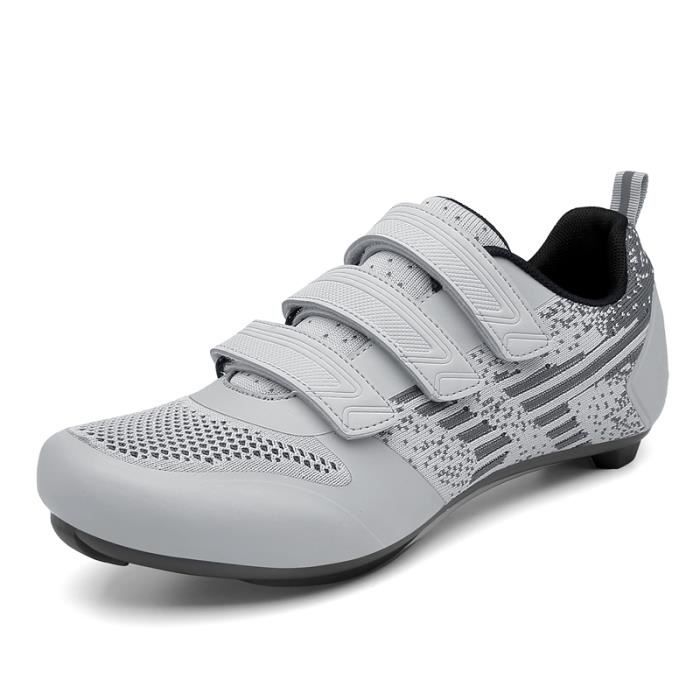 Chaussures De Cyclisme Homme – Route Et VTT – Autocollantes SPD – Taille 13 US/47 EU