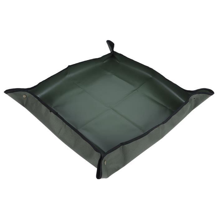 Tapis De Rempotage Jardin 72.5x72.5 Cm - Tissu Oxford Imperméable - Pour Travaux De Plantation Propre