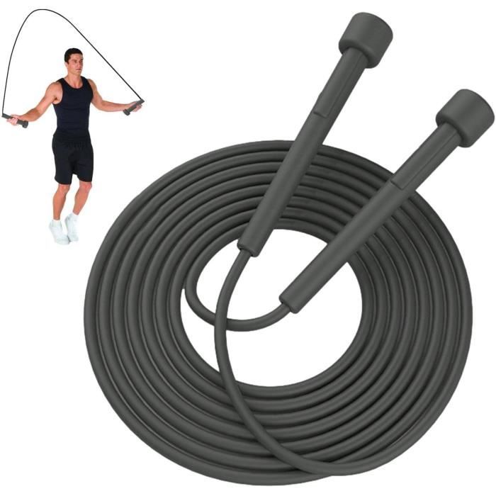 Cordes à sauter d'entraînement | Corde à sauter d'exercice réglable pour le  fitness - Vitesse rapide avec accessoire de [462]