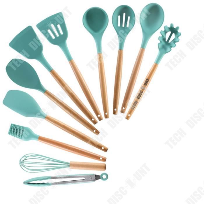 TD® Lot Ustensiles,9101213 pièces ensemble d'outils de cuisine ensemble d'ustensiles de