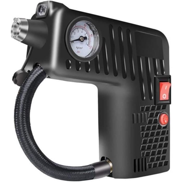 Compresseur D'air Portable 12V Pour Voiture - Pompe à Pneus électrique Robuste Et Pratique