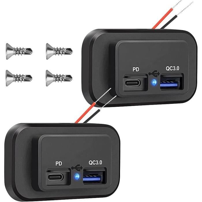Prise Usb 12V, Prise Double Port Usb 12V, Prise Usb Voiture 12V — free download