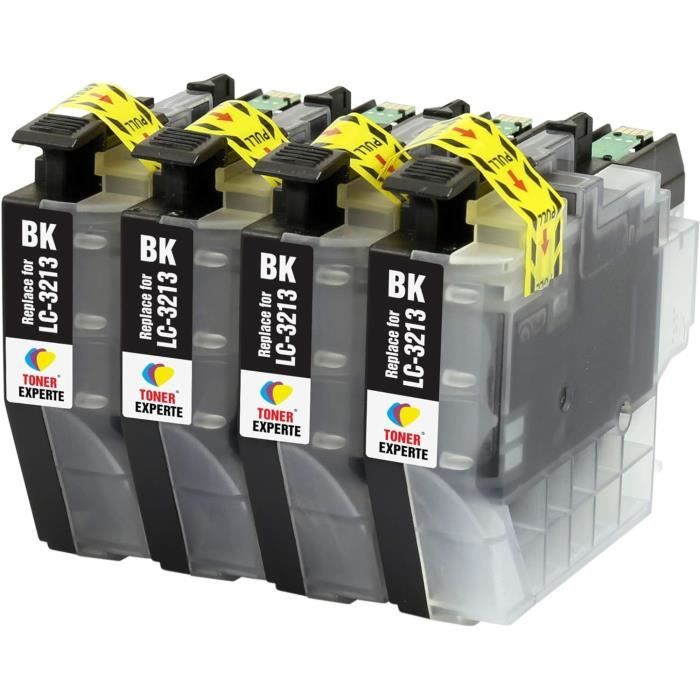Lot De 9 Cartouches D'encre Compatibles Brother LC3213 – Cyan, Magenta, Jaune, Pour Imprimantes DCP-J Et MFC-J Series