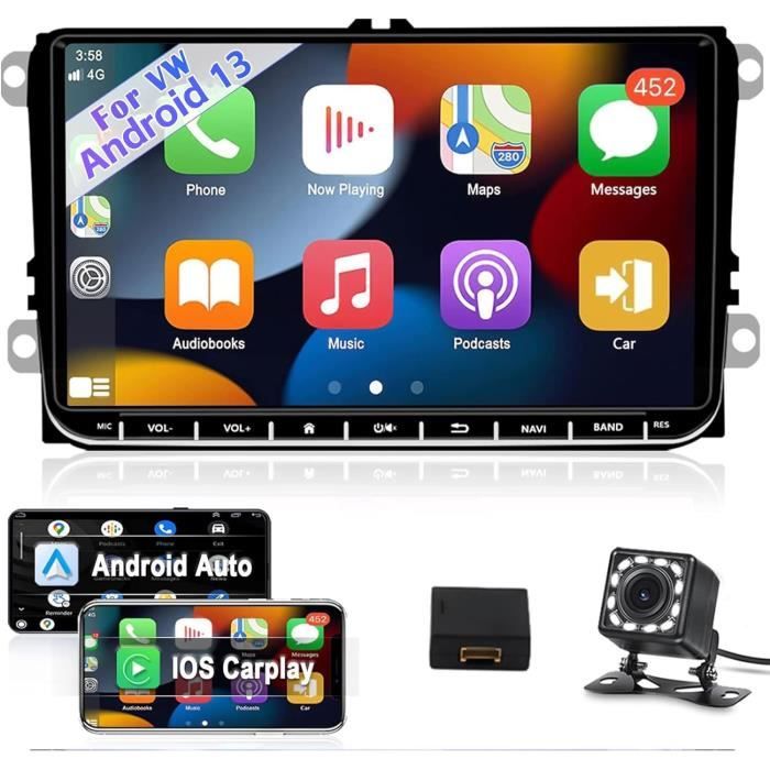 Cadre Façade Autoradio 9 Pouces Pour A4 B6 B7 S4 RS4 - Kit Montage Tableau De Bord