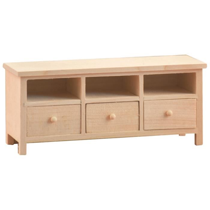Fafeicy porte de poupée en bois Maison de poupée moustiquaire porte