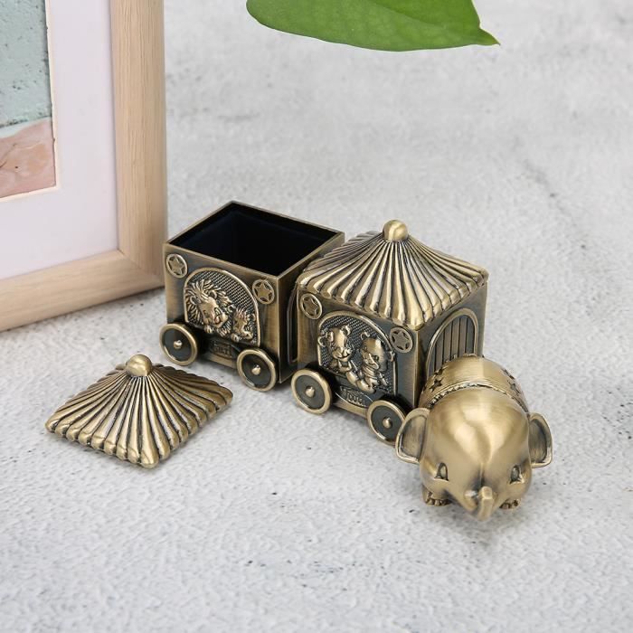 Taidda De Fin D'année Boîte à Bijoux En Bois, étui De