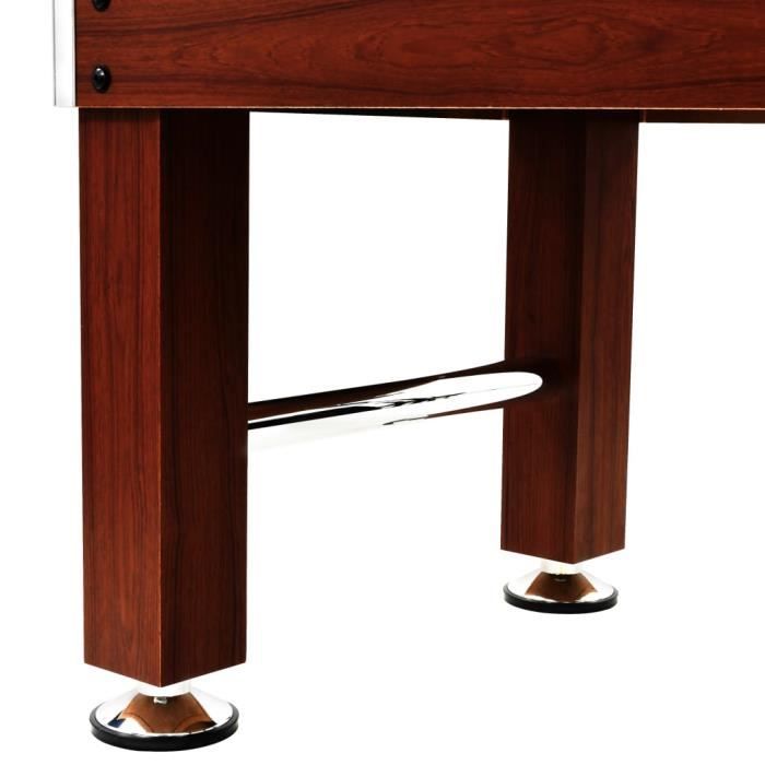Table de football Acier 60 kg 140 x 74,5 x 87,5 cm Marron-GXU Table de football Acier 60 kg 140 x 74,5 x 87,5 cm Marron-GXU