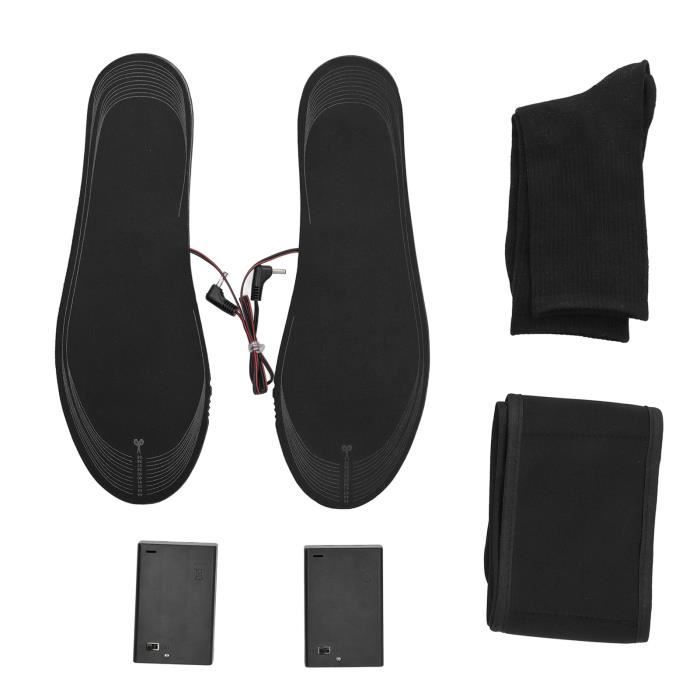 Semelles Chauffantes USB - Lavables, Coupables, Pour Chaussures 35-45 - Jusqu'à 50°C