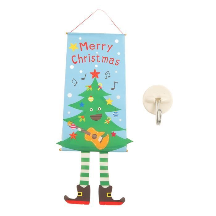 Drapeau De Noël Pour Jardin 90x150 Cm - Impression Recto-verso, Polyester Résistant, Motif Père Noël Mignon