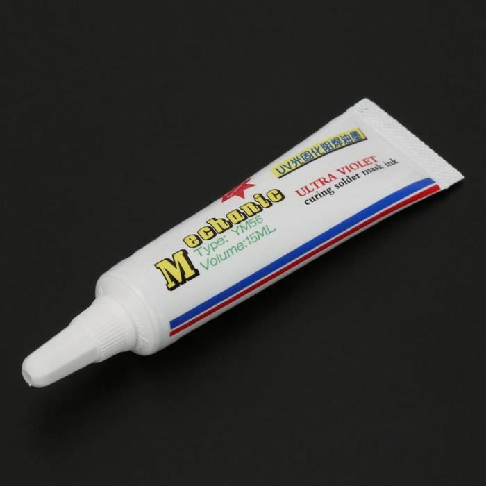 Encre Masque De Soudure UV – Kit 6 Couleurs 10cc, Réparation PCB BGA Haute Isolation