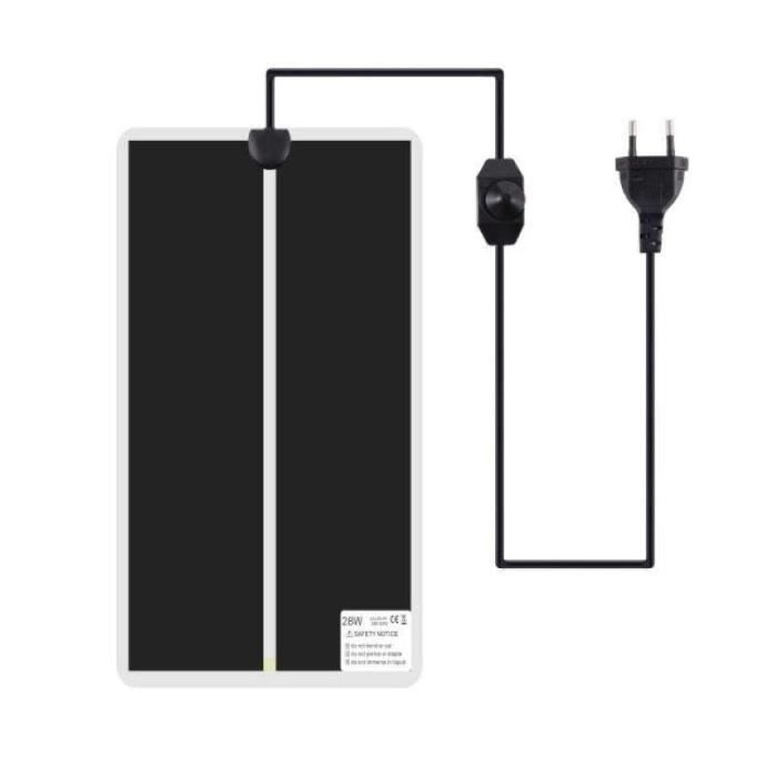 Comparer les prix de CD42644-Tapis chauffant pour Reptiles 5 45W. 1 pièce. coussins chauffants pour animaux de compagnie. avec régulateur de températur