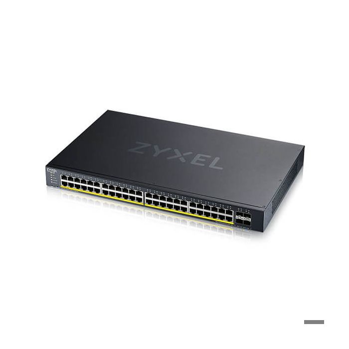 Switch Ethernet - ZYXEL - Nebula - 48 Ports Gigabit - PoE+ - 4 SFP+ 10G ...