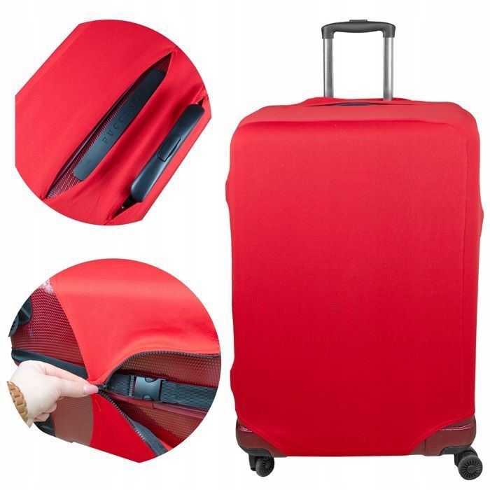 Housse De Protection Valise GNHG - Taille L (26-28 Pouces), élastique, Anti-rayures - Bleu