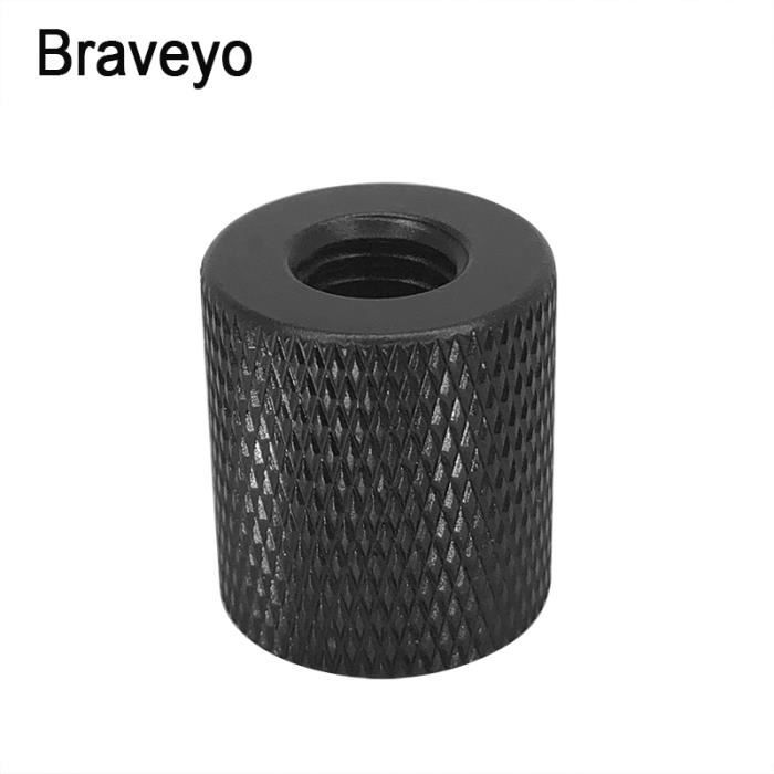 Fotga 1/4" U00e0 3/8" Double Filetage Mu00e2le Adaptateur De Vis Pour Le Tru00e9pied D' Appareil-photo