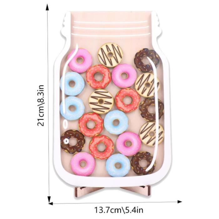 Bocaux de Récompense Étoiles, Star Reward Jar, Bocal de Récompense Étoile pour Enfant, Garçons Filles Bon Comportement Récompense Jar Responsabilité Récompense Conseil, Tableau Récompenses (B