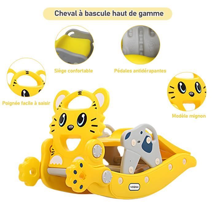 Cheval à bascule avec siège hot sale