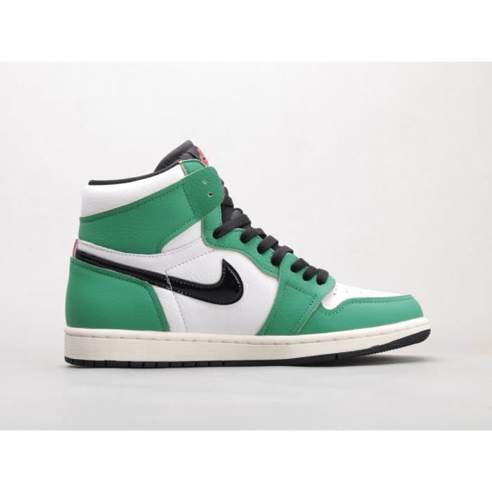 Air jordan 1 RETRO HIGH OG Lucky Green Vert - Cdiscount Chaussures