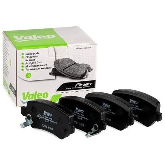 VALEO First 301584 Plaquettes De Frein Arrière Kit Complet Pour Opel Astra, Meriva, Zafira