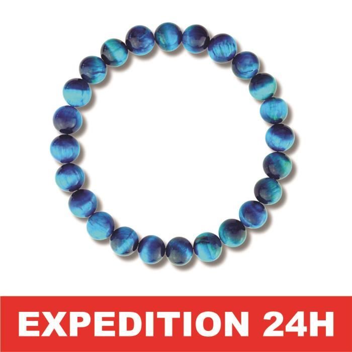 Lot De 2 Bracelets 7 Chakras En Pierres Naturelles – Élastique Réglable – Pierres : Améthyste, Lapis-lazuli, Turquoise… – Pour Yoga, Méditation Ou Bijou Quotidien