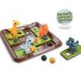 Jeu de Logique Dinosaure Jeux de Plateau de Dinosaure Jouet avec 60 Défis Jeu de Puzzle Cadeau Éducatif pour Enfant-2