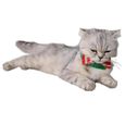Adorable chat mignon chien Noël chapeau de Noel de Noël et nœud papillon et pieds de couverture collier pour chats chaton chiot peti-2