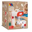 Jouet en bois - MOLTO - Machine à café Coffee Maker Molto - Capsules et deux tasses - Blanc et rouge-2