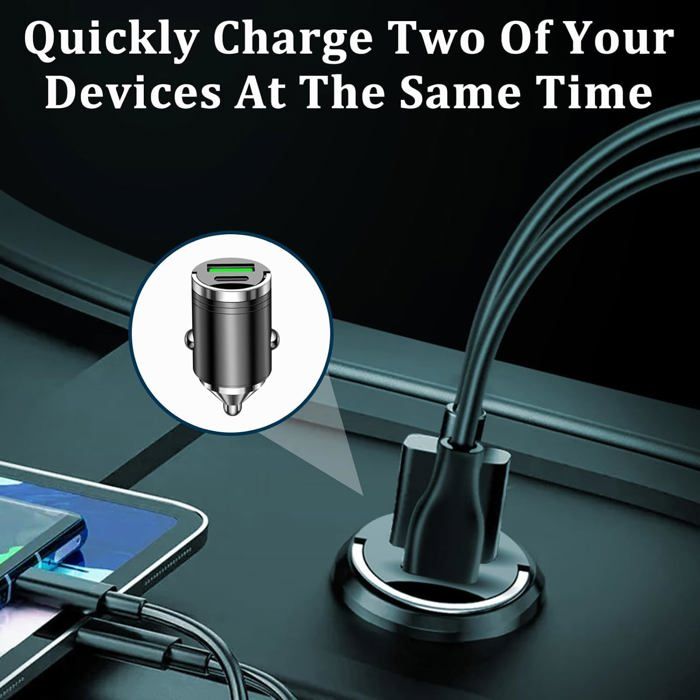 Chargeur Allume-cigare Voiture Type C 100W Charge Rapide - Neuf Générique