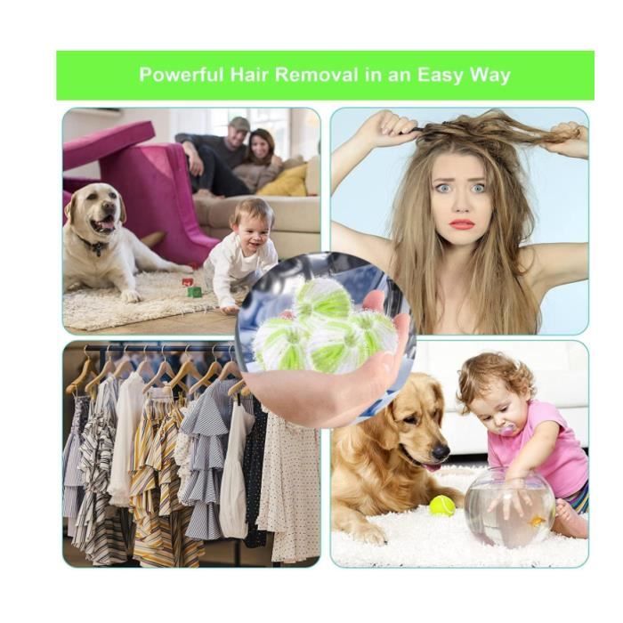 Épilateur à Poils D'Animaux Double Face - Nettoie Canapé, Tapis, Vêtements