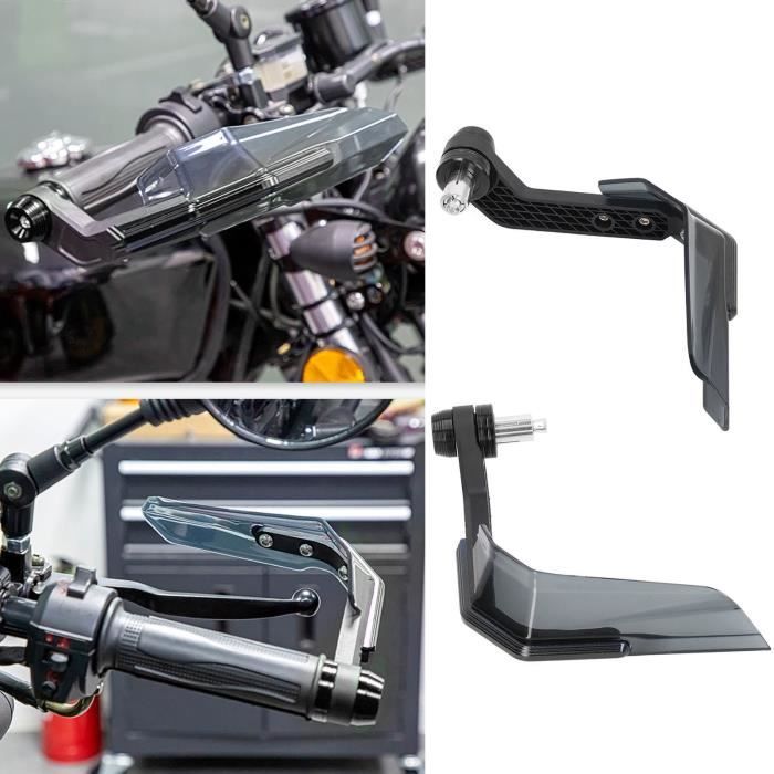 Dioche Protège-mains coupe-vent 22mm Moto Handguard Alliage d'aluminium  Universel pour Sport Dirt Bike ATV MX Motocross (Noir) - Cdiscount Auto