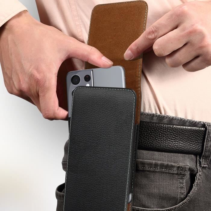 Étui Ceinture 6 pour Smartphone, Noir Etui ceinture Noir