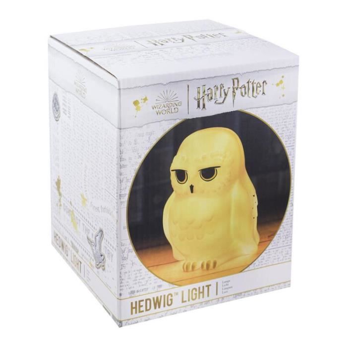 GoGlow- Harry Potter Hedwig-Veilleuse et Lampe Torche Buddy ,À partir de 2  ans, 14341, Blanc : : Luminaires et Éclairage