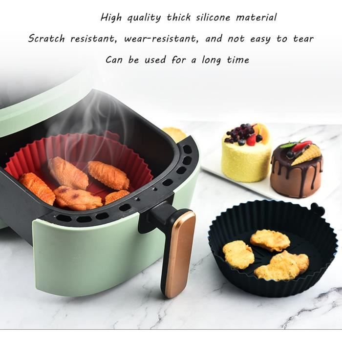 Air Fryer Silicone Pot Multifonctionnel Air Friteuses Four Cuisine