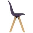 WAOUH! Mobilier! Chaise de Salon Scandinave - Lot de 6 Chaises de salle à manger - Chaise de cuisine Lilas [911578]-3