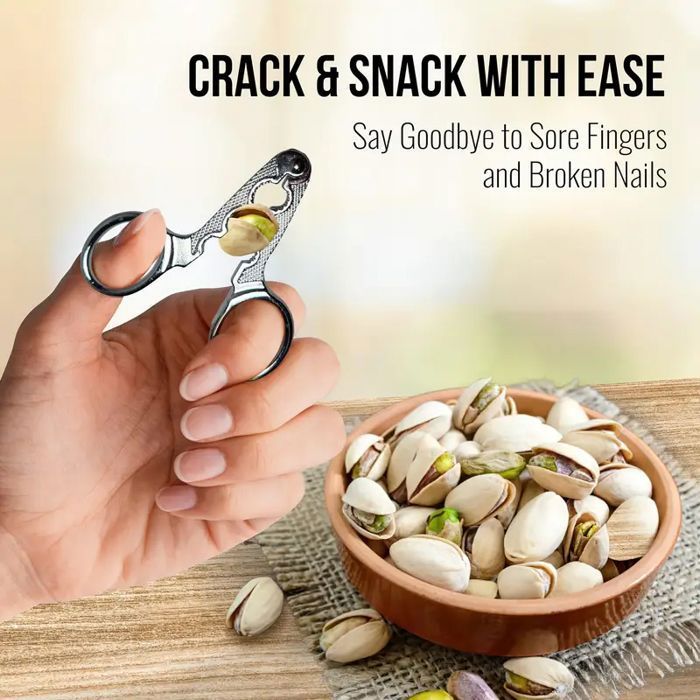 Casse-Noix Avec PoignéE AntidéRapante, Casse-Noix En Acier Inoxydable