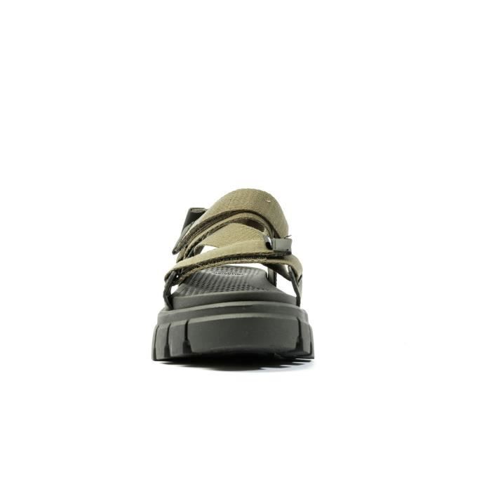 Sandales Palladium Revolt Army olive night m Femme Compens