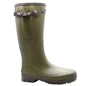Bottes De Pluie Spirale Mixte Como - Genou, Résistantes Pour Agriculture Et Forêt