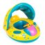 Lololoo Parasol Baignoire Bouee Gonflable Fauteuil A Piscine Natation Bebe Enfant 15kg Bleu Cdiscount Jeux Jouets