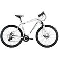 VTT semi-rigide 27,5'' Heist blanc KS Cycling - Randonnée - 24 vitesses - Freins à disques-0