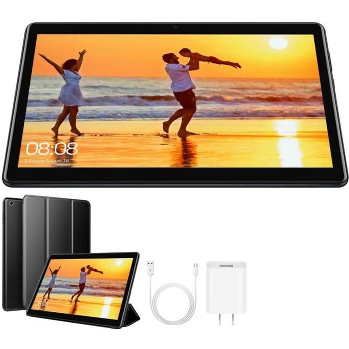 4G Tablette Tactile Ecran 10 Pouces - Doule SIM/WiFi