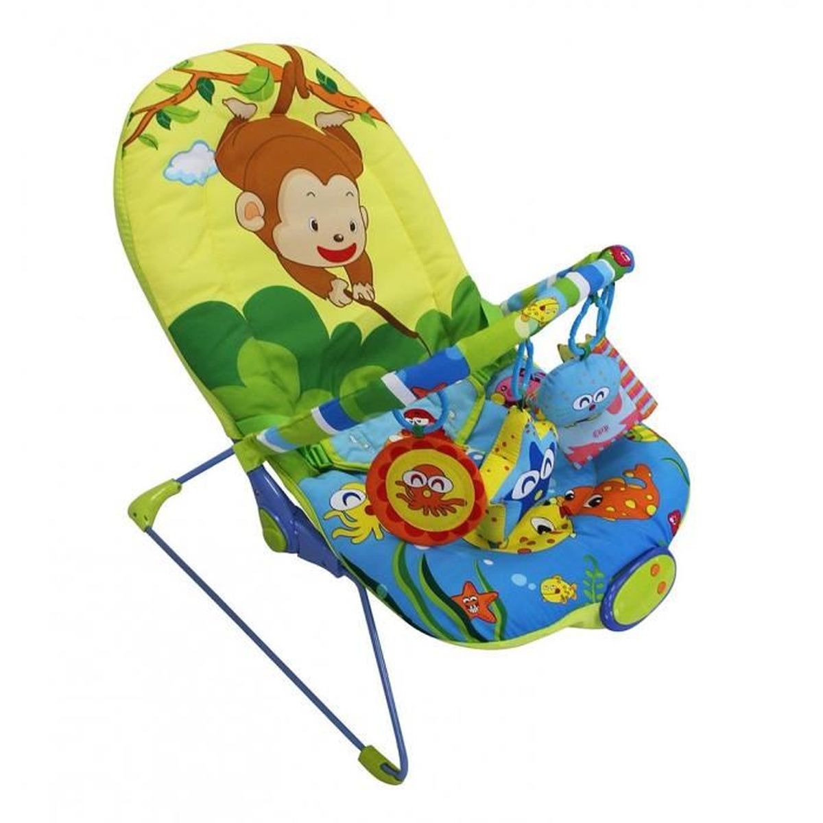 Berceuse Transat Pour Bebe Motif Marin Dimensions 80 X 51 X 60 Cm Achat Vente Transat 3700778710848 Cdiscount
