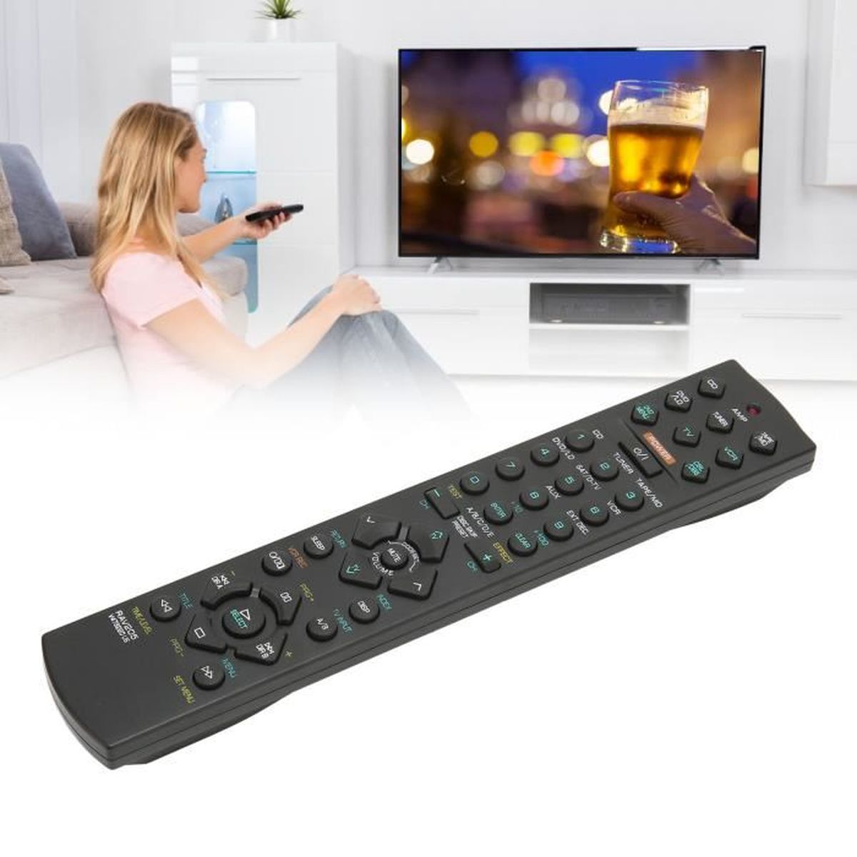 Télécommande Sans Fil Pour Projecteur Benq W1400, W1500, W1300, W1250, W1700