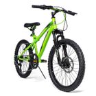 Velo VTT Huffy Extent 20 Pouces - Shimano 6 Vitesses - Enfants 6 à 9 ans - Vert