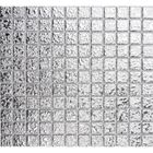 10 Plaques De Mosaïque Céramique Martelé Aspect Argenté – Déco Murale Et Crédence Cuisine/salle De Bain
