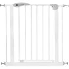 Baninni Barrière de sécurité Vicino Métal 75-85 cm Blanc BNSF003-WH