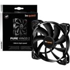 BE QUIET Ventilateur pour boîtier PC BeQuiet Pure Wings 2 noir (l x h x p) 140 x 140 x 25 mm