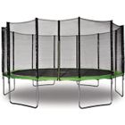 HABITAT ET JARDIN Trampoline " Yoopi " - Ø 4.90 m - Vert