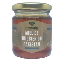 Miel de Jujubier du Pakistan (Peshawar) - Première qualité - Poids net 250g - Pur - 100% naturel - miel rareImmunitebooster