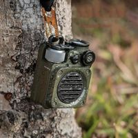 Mini Enceinte Muzen Bluetooth Portable Militaire - Vert - SILUMEN