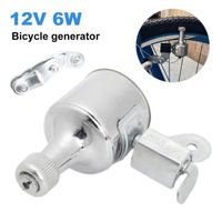 Générateur de lumière pour vélo 12V 6W Dynamo de vélo Générateur à friction Installation facile Accessoires motorisés
